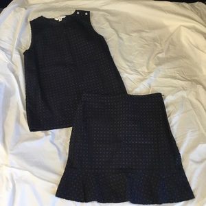 Brooks Brothers Tank Top and Skirt Matching Set